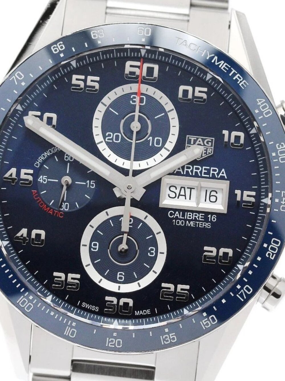TAG HEUER Carrera Caliber 16 CV2A1V Day-Date Chronograph Automatic Men's_951723 - Picture 1 of 7